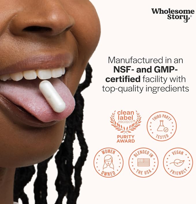Spearmint + Myo &amp D Chiro Inositol | Organic Spearmint Capsules &amp Myo &amp D-Chiro Inositol Bundle Supplement | Hormonal Balance &amp Healthy Ovarian Function Support for Women | 30 Day Supp