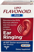 Lipo-Flavonoid Ear Health Dietary Supplement Caplets 100 Count (Pack 5)