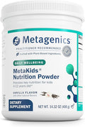 Metagenics MetaKids Nutrition Powder - Kids Multivitamin Powder with Prebiotics DHA Protein &amp Amino Acids* - Complete Protein - Non‑GMO Gluten‑Free