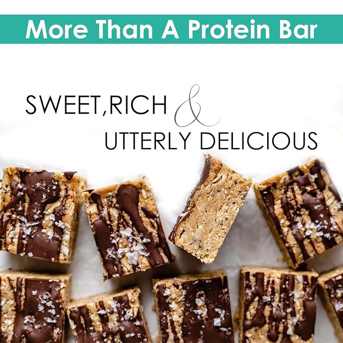 ProtiWise Protein Bar – 15g Protein Low Carb Low Sugar High Fiber Low Calorie Meal Replacement Nutrition Bar Healthy Snack for Weight Management Diet (Caramel Nut)-Pack of 2 (7/Box)