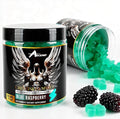 Ascend Creatine Monohydrate Gummies 5000mg (30 Servings Blue Raspberry Flavor)