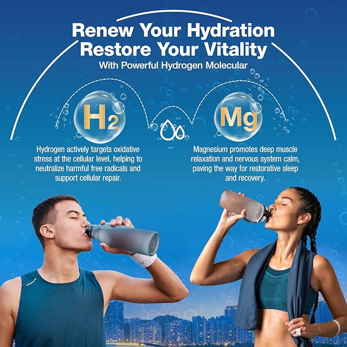 H2 Molecular Hydrogen - Supports Healthy Aging