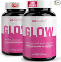 GOBIOTIX Hair Skin and Nails Vitamin Supplement - 10000mcg Biotin Pills with Hyaluronic Acid Folate Iron Magnesium and Zinc - Collagen Production Hair Growth - 60 Servings