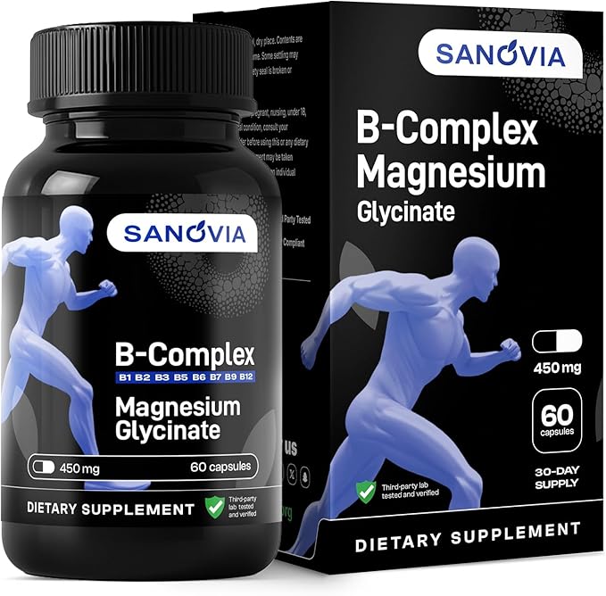 SANOVIA Vitamin B-Complex Supplements