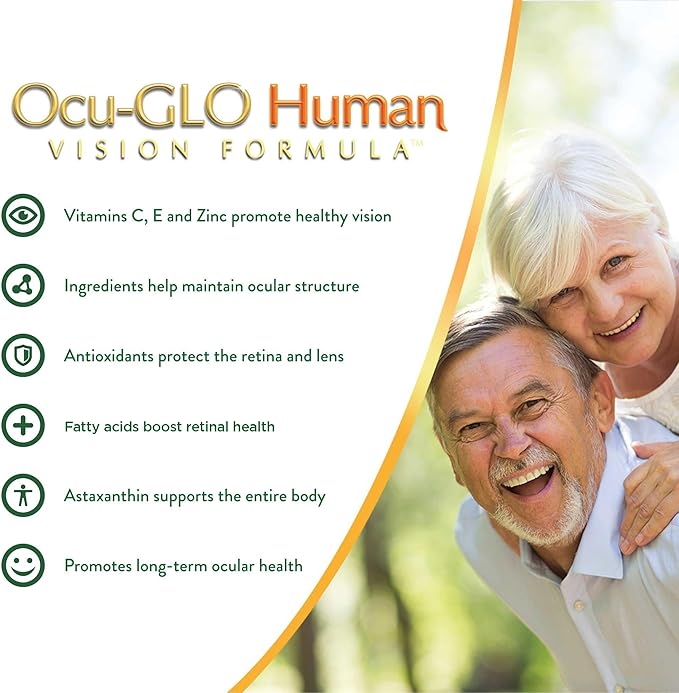 Ocu-GLO Human Vision Formula Eye Health Support Capsules 90ct