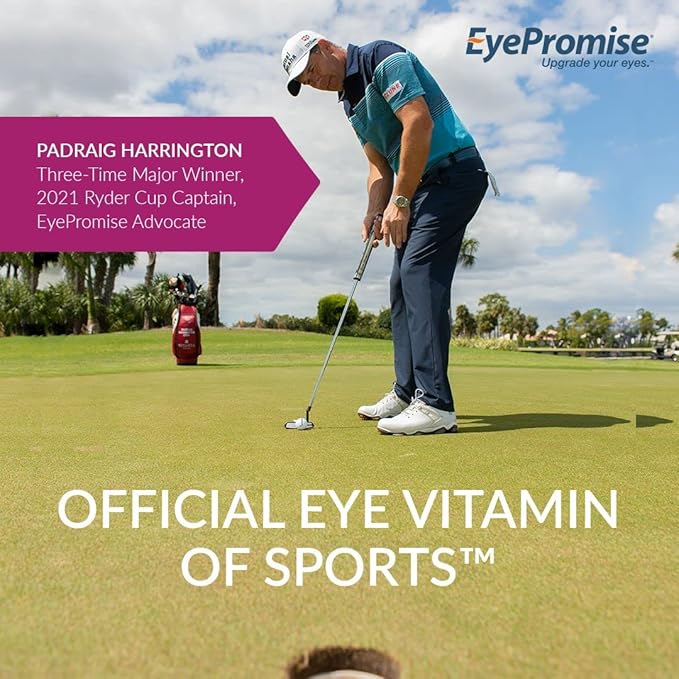 EyePromise Macular Health Eye Vitamin - 60 Softgels 30-Day Supply - Zinc-Free Eye Health Support with Zeaxanthin Lutein Vitamin C D &amp E and Omega 3 Fish Oil