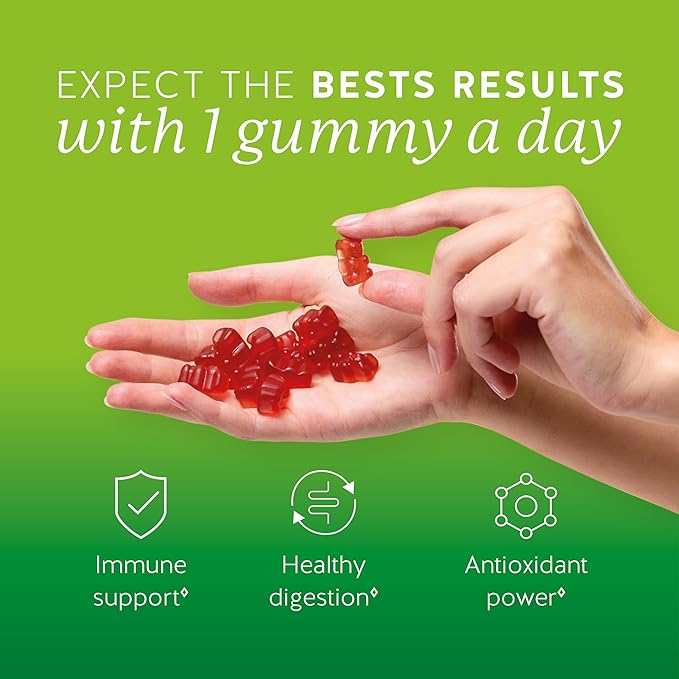 Bears with Benefits Apple Cider Vinegar Gummies – Metabolism &amp Detox Support with Vitamins B6 B12 Iodine &amp Folic Acid – Vegan. Balanced Gut (90 Gummies)