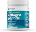 Hydrolyzed Marine Collagen Peptides Powder – Collagen Peptide Formula for Skin Hair &amp Nails – Non-GMO Third-Party Lab Tested Dietary Supplement – 10 g (1 Scoops) per Serving