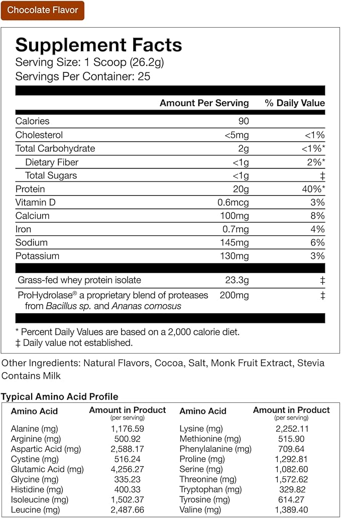 Momentous Arnold's Stack - Creatine Monohydrate Powder Essential Grass-Fed Whey Protein Powder (Chocolate) &amp Vitamin D3 (2000 IU) - Daily Fundamentals to Support Muscle Strength &amp Longevity