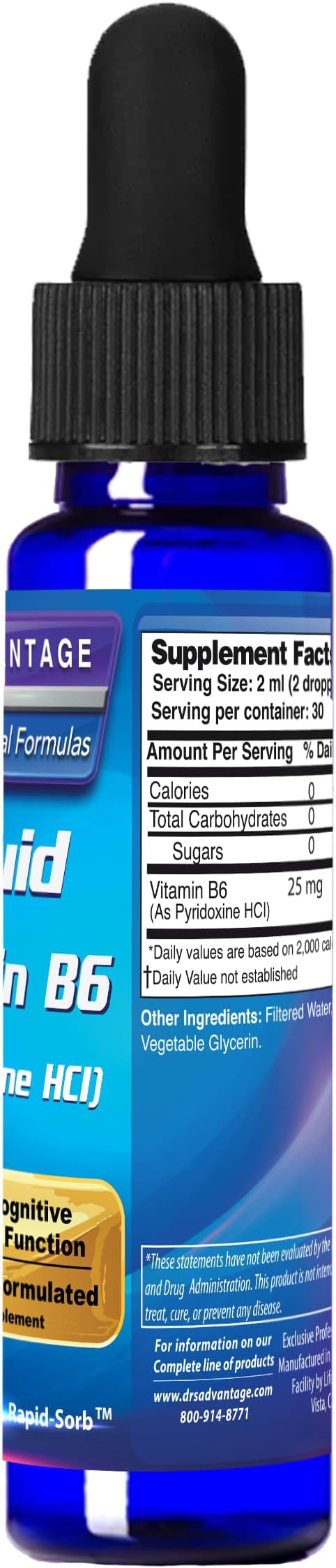 Dr's Advantage Vitamin B9 Dropper 2oz