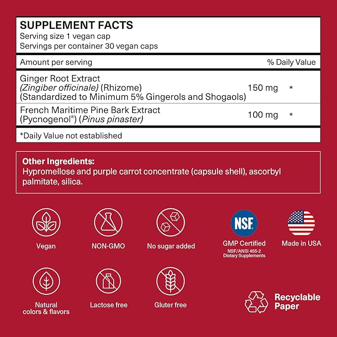 Circulation &amp Gut Balance Bundle (Gut Protector Advanced + Long-Haul Circulation 30 Caps)