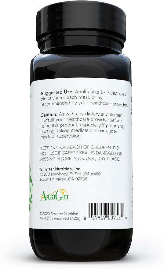 SMARTERNUTRITION Curcumin + Enzymes