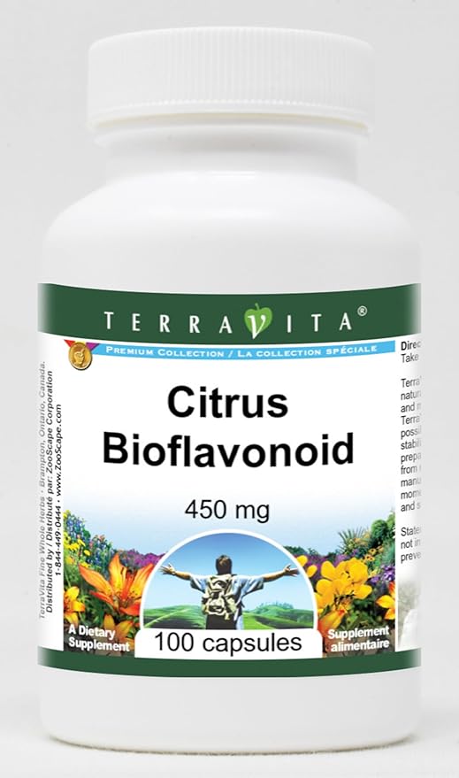 Citrus Bioflavonoid - 450 mg (100 Capsules ZIN: 519779) - 3 Pack