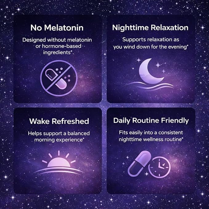 Luna Dream Natural Sleep Supplement for Relaxation &amp Restful Sleep (90 Capsules) - Natural Sleep Aid with Valerian Root Ashwagandha Magnesium L-Tryptophan Lemon Balm &amp More - Melatonin Fr