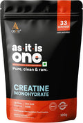 AS-IT-IS Nutrition Creatine Monohydrate 100gms/3.5 Oz | USA Labdoor Certified for Accuracy &amp Purity Gluten-free No Preservatives Pre-and Post-workout Supplement