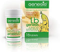 Genesis LB Junior Banana Vegan Probiotic Lozenges – Lactobacillus Bulgaricus with Freeze-Dried Bananas &amp Xylitol – Supports Throat and Gut Health – Dairy-Free Gluten-Free Non-GMO 16 Tablets