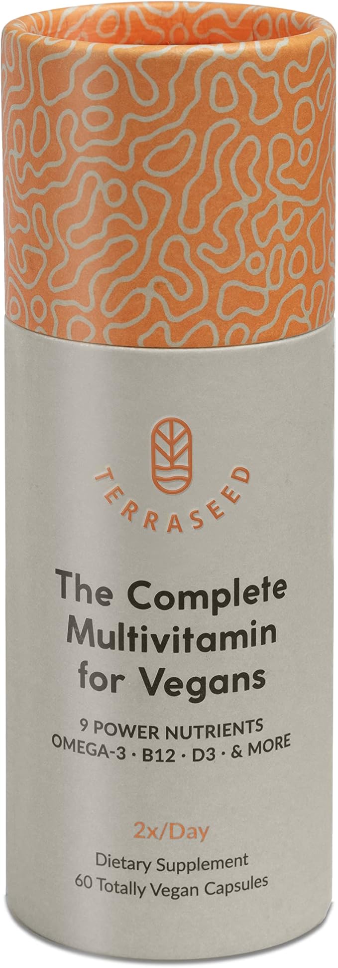 Complete Vegan Multivitamin with Iron Omega 3 Vitamin D3 Folate Zinc Vitamin B12 &amp More - 100% Sustainable Vegan Vitamins - Non-GMO Gluten Free Made in The USA (30 Day Supply)