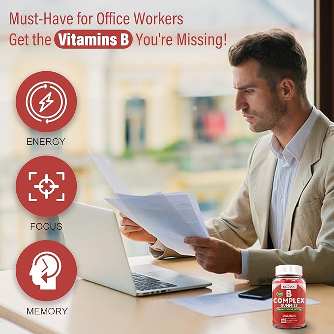 Omega 3 Vitamin B Complex Gummies 3 Pack