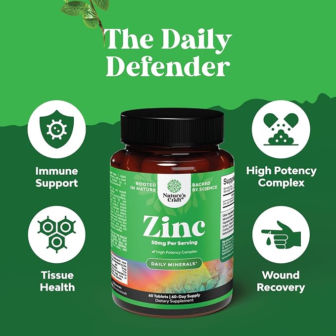Bundle of High Absorption Magnesium Sleep Supplement - Rest Support Magtein Magnesium L-Threonate &amp Apigenin Theanine and Zinc 50mg Immune Support Supplement for Immune System - Easy to Swallow