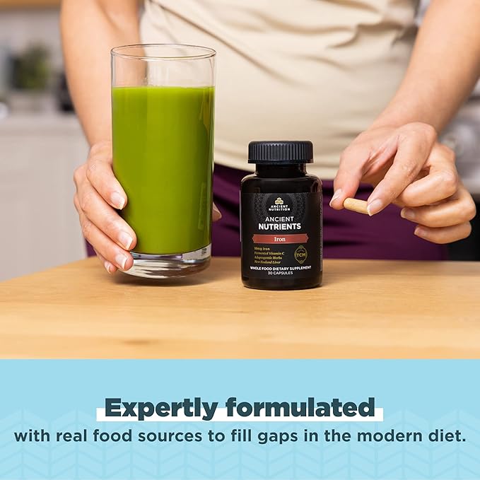 ANCIENT NUTRITION Iron 30 CT