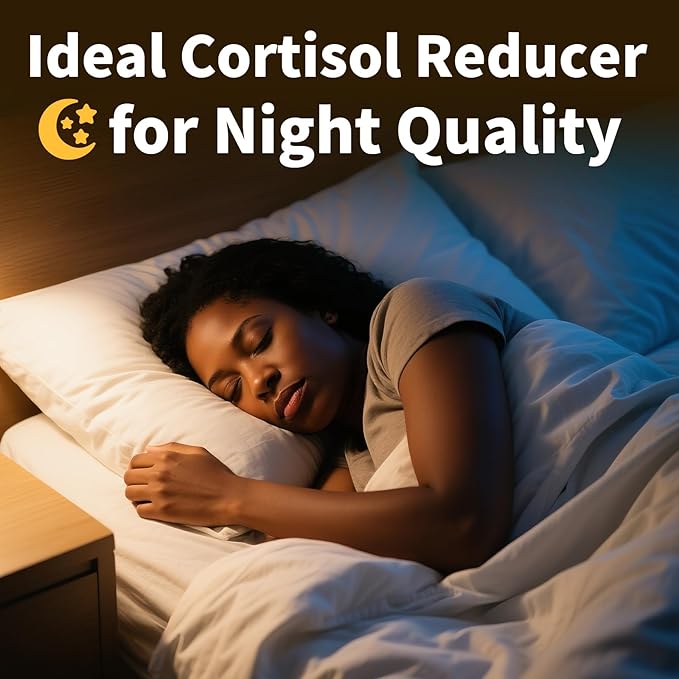 Cortisol Supplements for Women &amp Men with 200mg Ashwagandha L-Theanine &amp Phosphatidylserine 21-in-1 Cortisol Manager Reducer Liquid Drops Support Night Focus &amp Energy Pineapple 60ml