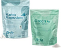 Vegan Protein + Marine Magnesium - Pea Protein Powder 600g - Plant Based Protein Shake - Marine Magnesium - 90 Capsules 3-Month Supply - High Bioavailability