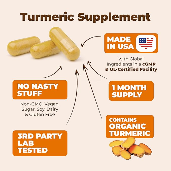Turmeric Boswellia &amp Turmeric Moringa – Natural Joint Support Energy &amp Digestive Health Supplement Bundle for Men &amp Women