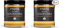 Dr. Mercola Solspring Organic Golden Milk Herbal Supplement 2.64 Oz. (75 g) Vegan Spice Blend with Turmeric &amp Ginger Non GMO Gluten Free Soy Free USDA Organic (Pack of 2)