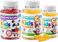 DR. MORITZ Complete Wellness Duo - Kids Magnesium Gummies (60 Count) - Sugar-Free with Vitamin C (60 Count 2 Pack)