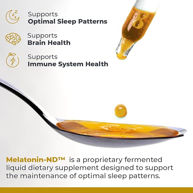 Premier Research Labs Melatonin-ND - Melatonin Liquid Liquid Melatonin for Adults Sublingual Melatonin Drops Made with Organic Ingredients Vegan Friendly - 2 Fl Oz (54 Servings) (Pack of 2)