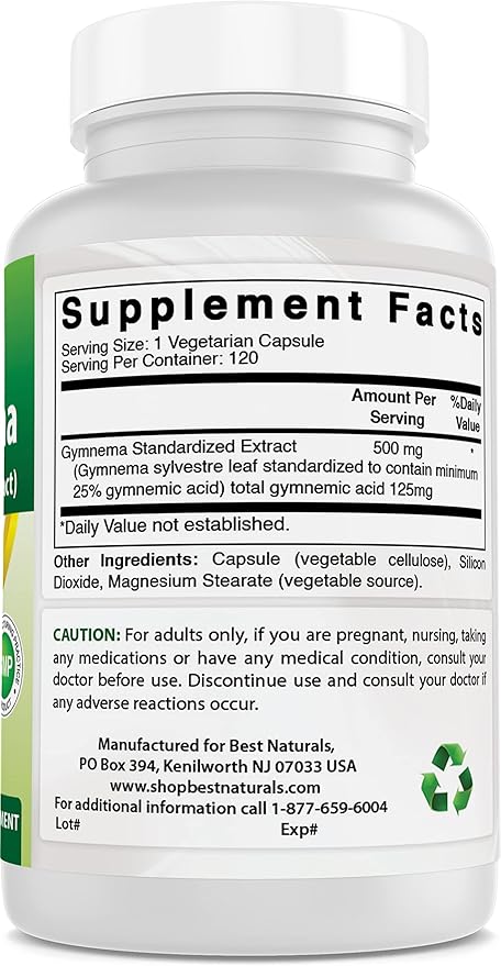 Gymnema Sylvestre Extract 500 mg &amp Milk Thistle Extract 1000mg