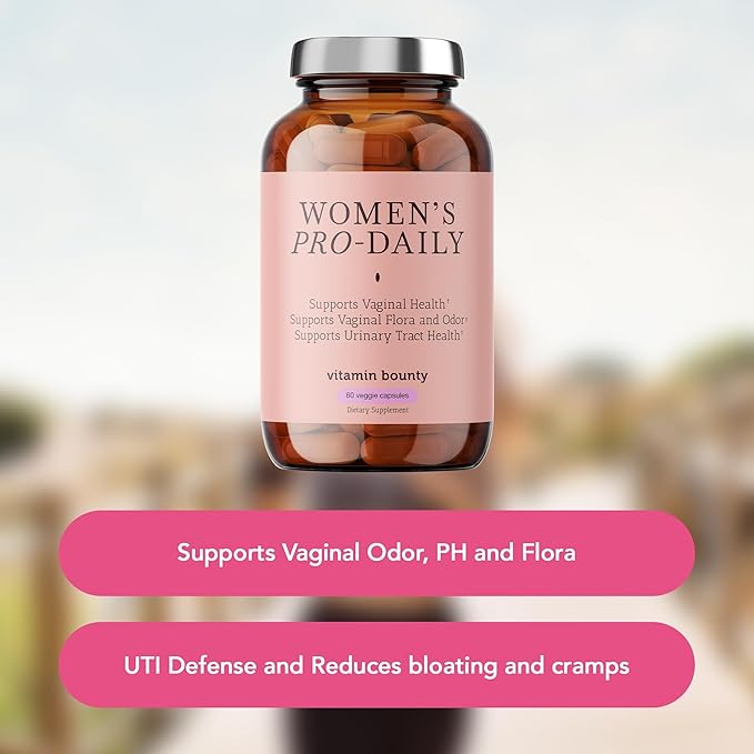 Vitamin Bounty Women's Pro Daily Probiotic and Multi Collagen Complex Plus for Women's Daily Health Support