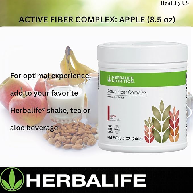 Herbalife Active Fiber Complex Apple Flavor (7.4 OZ 210g)