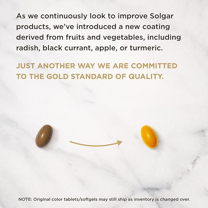 Solgar Ubiquinol 100 mg (Reduced CoQ-10) - 50 Softgels - Advanced Antioxidant Support - Non-GMO Gluten Free Dairy Free - 50 Servings
