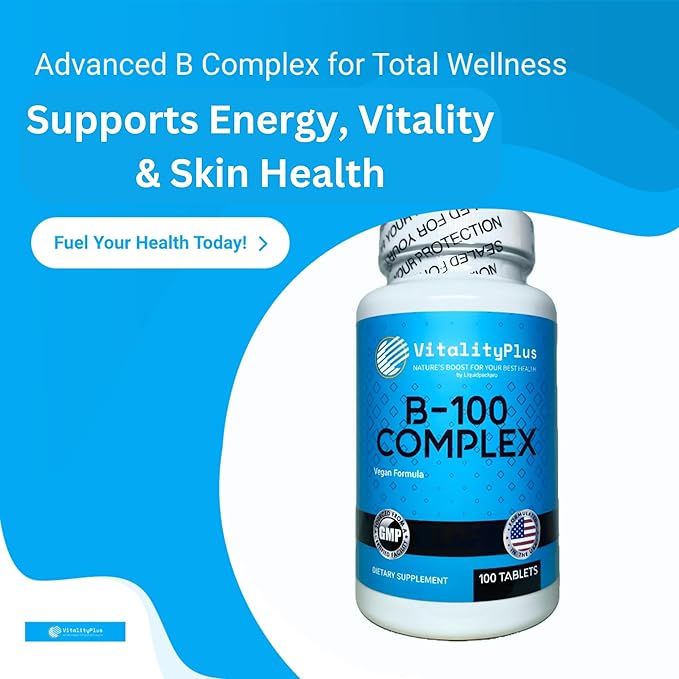 LIQUIDPACKPRO Ultimate B-Vitamin Energy &amp Wellness Bundle – Super B-100 Complex + High-Potency B12 5000mcg – Supports Energy Metabolism &amp Nervous System Health – Made in USA Non-GMO Vegan-F
