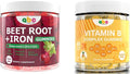 Vitamin B Complex Gummies for Adult Kid-Pineapple Flavor-Chewable Supplement Beet Root Gummies 3000MG-Red Beets Chewables with Beetroot