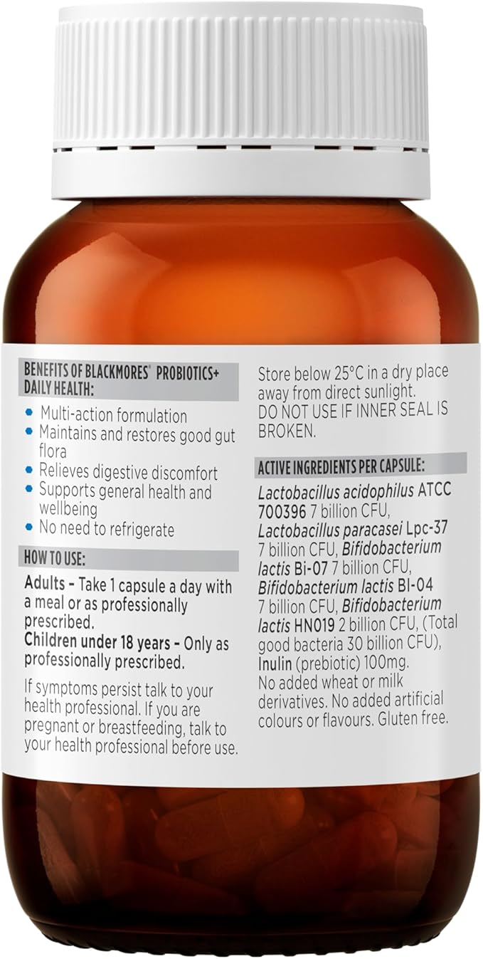 Blackmores Probiotics+Daily Health30 Capsules