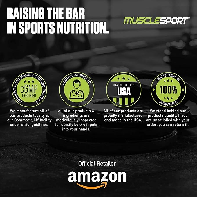 MuscleSport Lean Whey Revolution™ Protein Powder - Whey Protein Isolate - Low Calorie Low Carb Low Fat Incredible Flavors - 25g protein per scoop (2lb Italian Rainbow Cookie)
