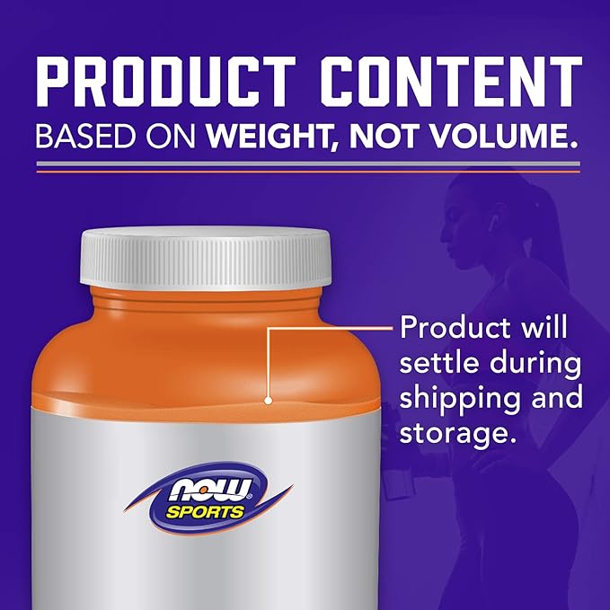 NOW Foods Sports Nutrition Creatine Monohydrate Powder Mass Building*/Energy Production* 2.2-Pound