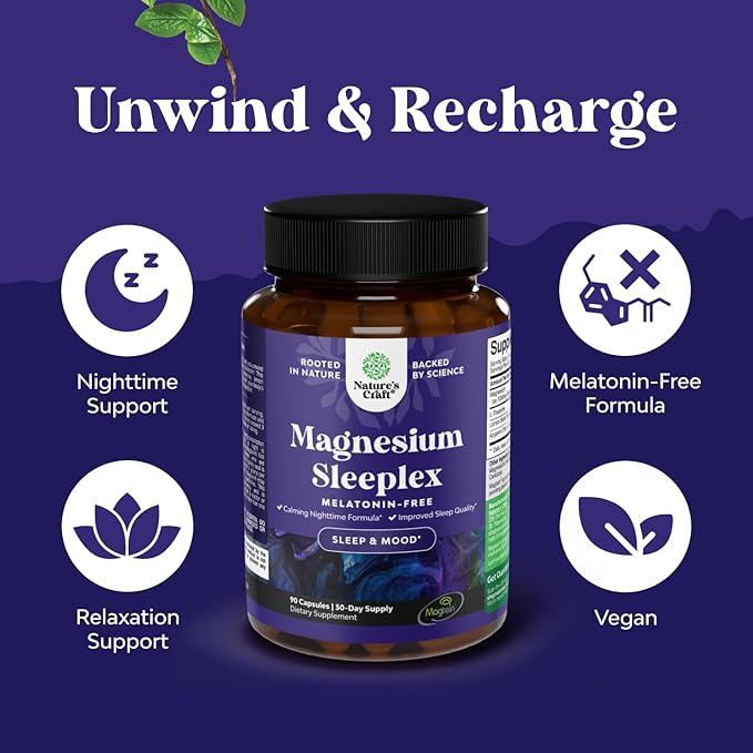 Bundle of Potent Vitamin B6 Gummies for Adults - Vitamin B Complex Supplements for Nervous System and High Absorption Magnesium Sleep - Rest Support Magtein Magnesium L-Threonate and Apigenin Theanine