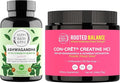 Happy Healthy Hippie Creatine HCl Powder &amp Organic Ashwagandha Capsules