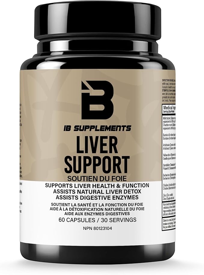Iron Brothers Liver Support &amp Detox Supplement for Men/Women - Supports Bile Flow &amp Healthy Metabolism - Liver Cleanse Detox &amp Repair Formula w/Milk Thistle &amp Dandelion - 60 Capsules