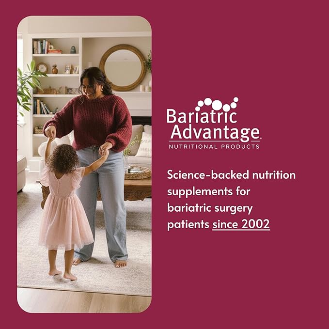 Bariatric Advantage Calcium Citrate Chewable 500 mg - for Bariatric Surgery Patients - High-Potency Easy-Digest Tablets - Calcium Citrate - Bone Strength Supplements* - Chocolate - 90 Count