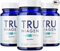 TRU NIAGEN Patented NAD Supplement for Brain Function Anti Aging &amp Cell Regeneration 300mg Niagen 30 Servings | Supports Cellular Energy Muscle | Nicotinamide Riboside (NR) Take 1 Daily | 3 Bo