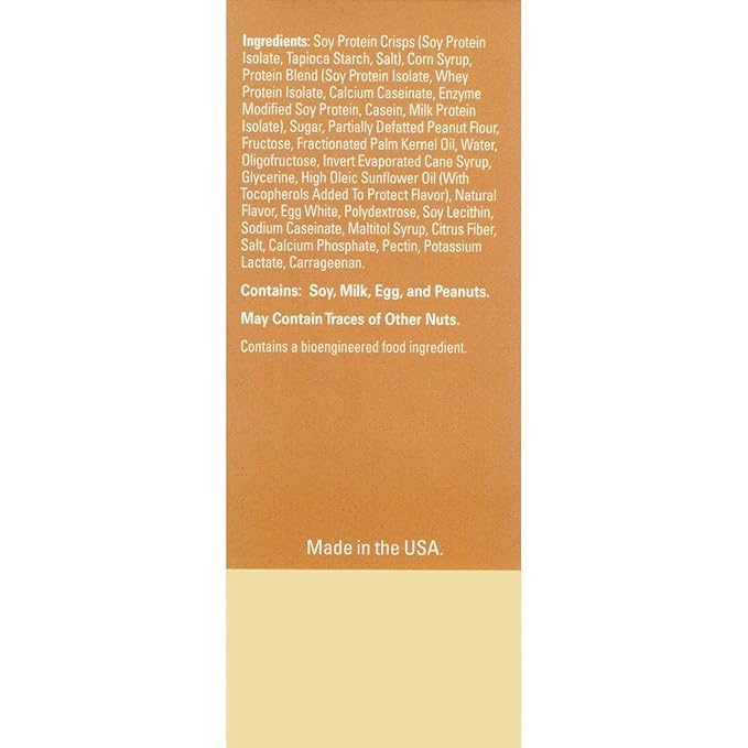 DPTG - Gourmet High Protein Snack Bar High Protein Low Calorie Low Carb Snack Pack Aspartame Free Bariatric Friendly Ideal Protein Compatible (Peanut Butter Mousse)