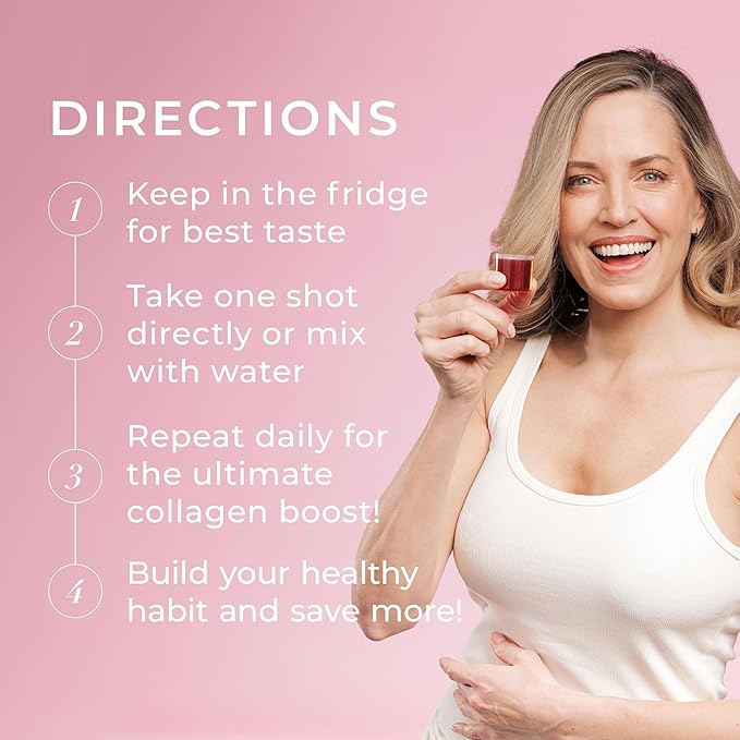 Swedish Collagen Deluxe | 12500 mg Hydrolyzed Marine Collagen Liquid Supplement - 3 x 500 ml (1500 ml in Total) 60 Day Supply | Hyaluronic Acid Biotin &amp Vitamin C for Hair Skin Nails &amp J