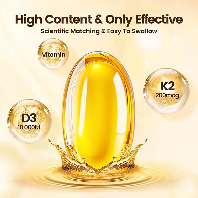 VivoNu 19 in 1 Prenatal Multivitamin Vitamin D3 K2 B6 B12 C with Folic Acid Choline Probiotic Iron Calcium Zinc &amp Magnesium Lemon Flavor+Vitamin D3 K2 10000 IU Softgels