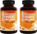 BioEmblem Turmeric Curcumin Supplement with BioPerine | Joint Support &amp Heart Health | with Organic Turmeric Powder &amp 95% Curcuminoids Extract | California Made Non-GMO 60-Day Supply