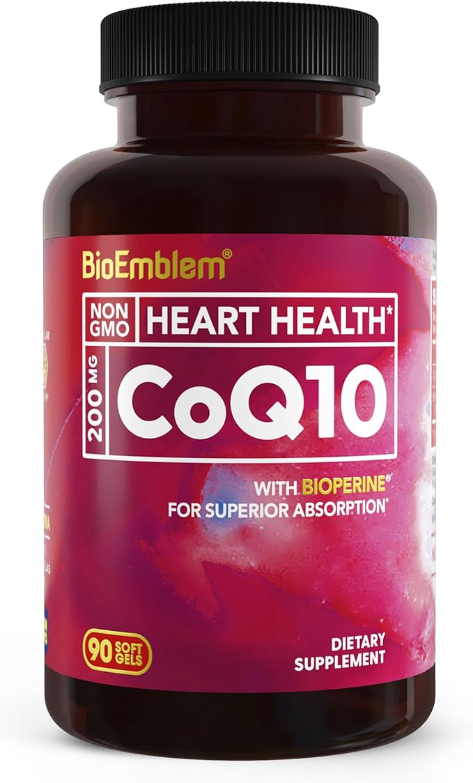 BioEmblem Vitamin D3 K2 Capsules CoQ10