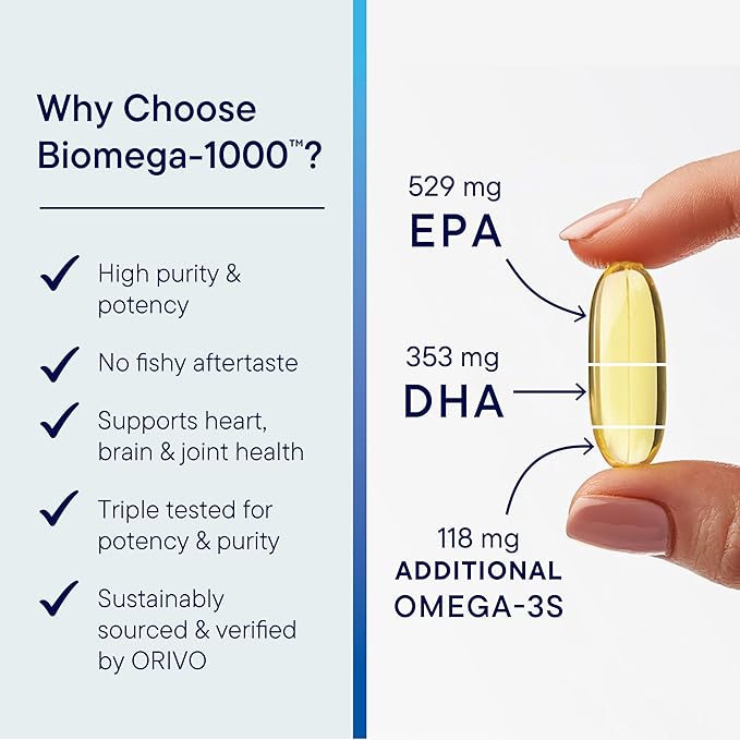 Biotics Research Bio-D-Mulsion Forte Vitamin D3 for Bone Immune &amp Heart Health + Biomega-1000 Omega-3 Fish Oil for Heart Brain &amp Immune Support – 1 fl oz &amp 90 Softgels